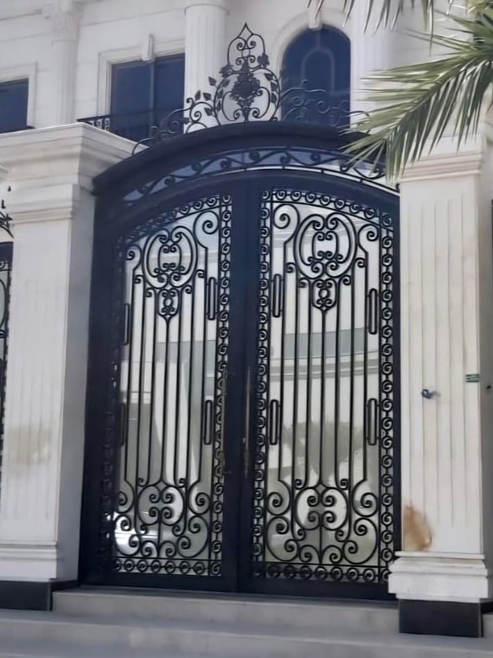 Wrought iron door 1